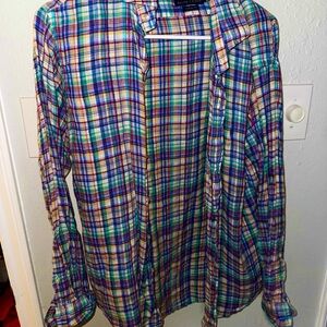 Ralph Lauren Multicolor Plaid Jacket